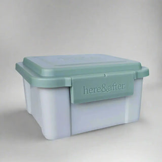clean reusable wipes container by Here and After