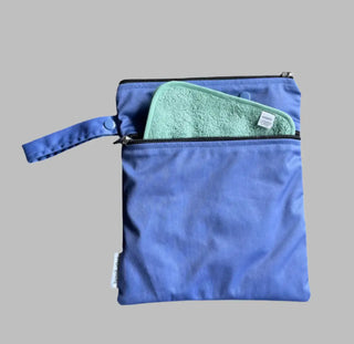 Travel wipes bag (double pocket) Here and After