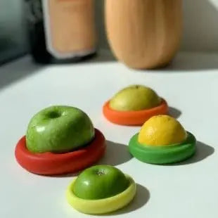 Leftover lids | Food huggers | zero waste by Little Mashies