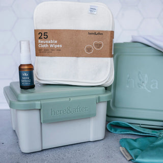 Reusable Wipes Containers  by Here and After