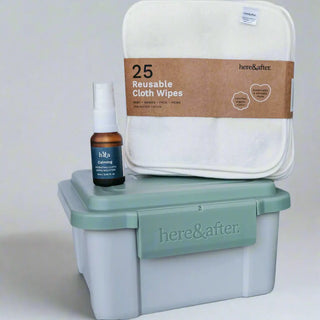 messy everyday set by Here and After