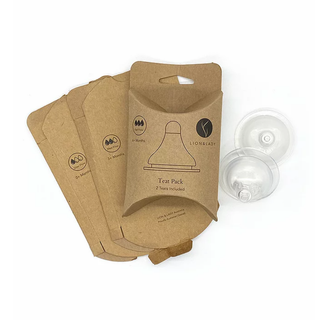 anti colic teats for feeding bottle by Lion & Lady