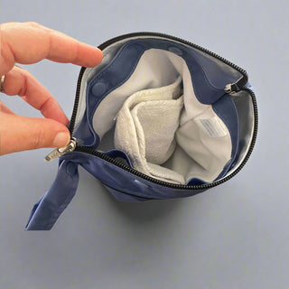 'On The Go' reusable travel wipes bag (Version 2.0)