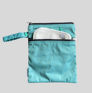 'On The Go' reusable travel wipes bag (Version 2.0)