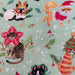 Christmas fabric wrapping 