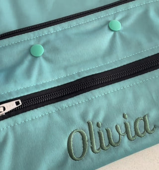 'On The Go' reusable travel wipes bag (Version 2.0)