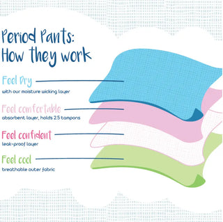 Cheeky Wipes period underpants | Feeling Sassy | Midrise undies by Cheeky Wipes