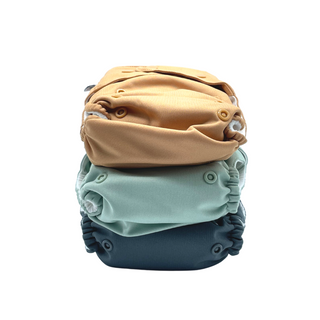 easy snap modern cloth nappy by Little Eco Baby
