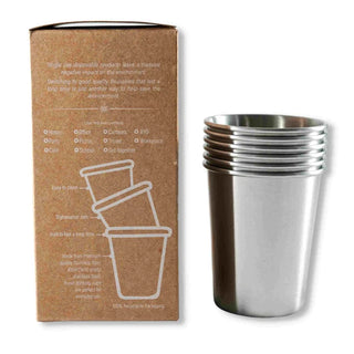Stainless steel cups dishwasher safe by Goodly Gosh