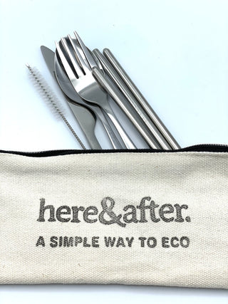 Here & After Travel Cutlery Set  by Here and After