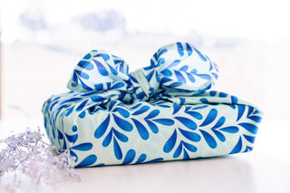 fabric gift wrap by Here and After