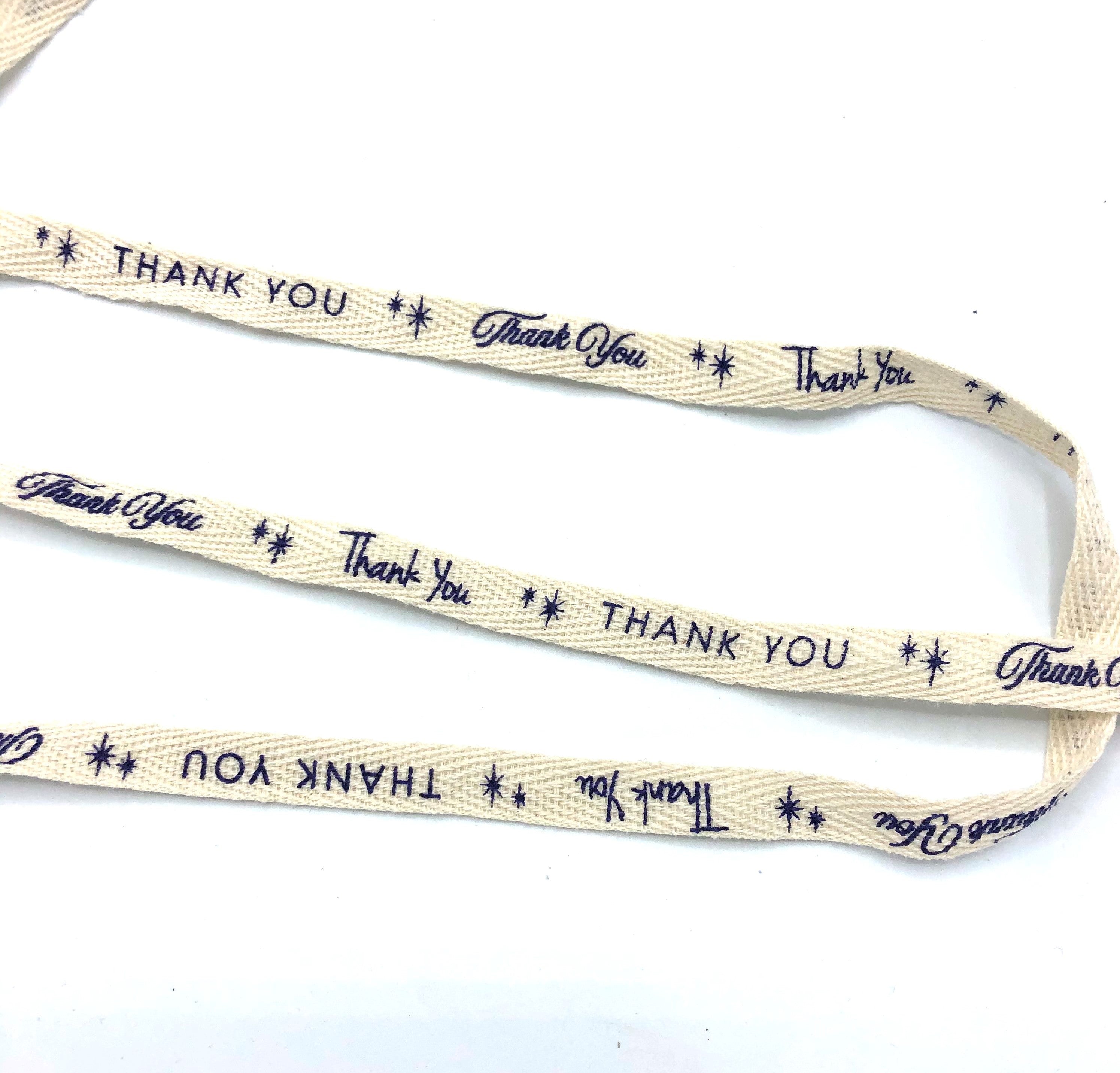 Fabric Gift Wrap Message Ribbons