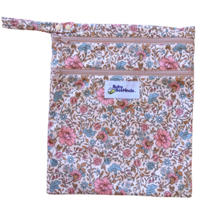 Baby Beehinds Double Pocket Wet Bag Vintage Rose by Baby Beehinds