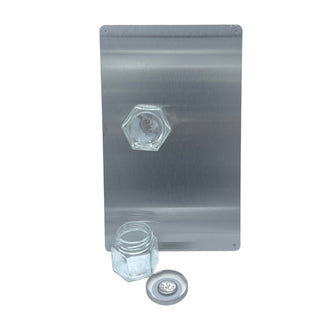 use refill stainless steel wallplate by Here and After