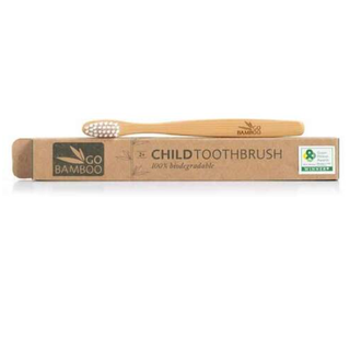 child bamboo toothbrush by Go Bamboo