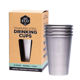stainless steel cups by Ever Eco