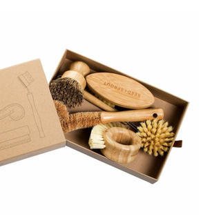 eco brush set by Seed & Sprout