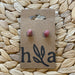 Crystal Earrings | Rhodonite 