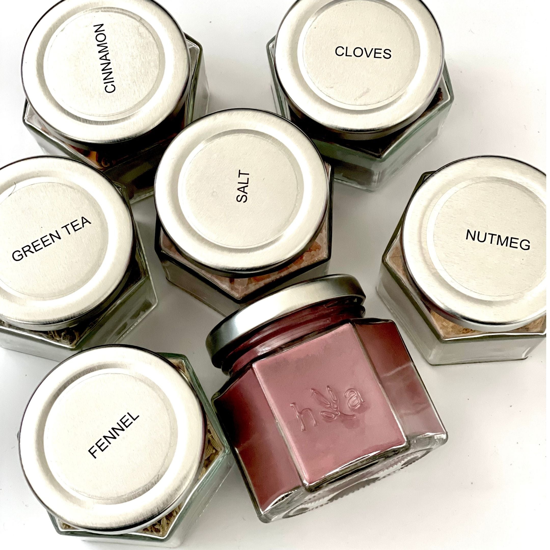 Use & refill jar labels - x24