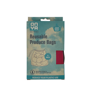 reusable produce bags 8 pack by Onya
