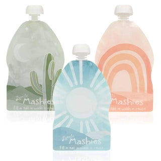 reusable yoghurt pouch pack of 2 by Little Mashies